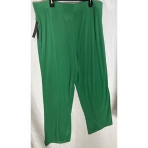 Investments Soft Seperates Green Slinky Stretch Pull On Pant Size XL New